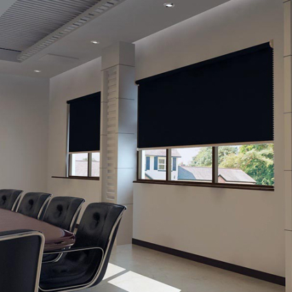 Blackout Office Roller Blinds